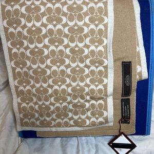 Coach Logo Scarf